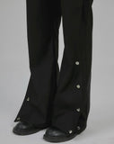 E86 Flare Layered Stud Pants