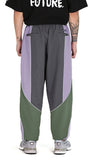 Multi Color Nylon Athletic Pants