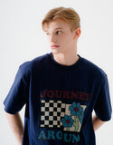 Moon Around Short Sleeve T-shirt