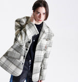 HEAVY BLAZER WOOL CHECK