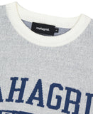 COLLEGE LOGO HALF KNIT