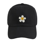 [UNISEX] Flower Dot Embroidery Ball Cap