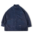 【AG X AJOBYAJO】Oversized Corduroy Mixed Shirt