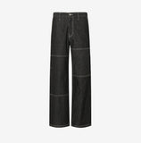 VARY COURSE STRIPE WIDE PANTS