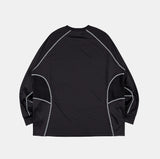 Raglan checkerboard stitch soccer jersey