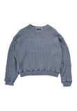 CABLE KNITTED SWEATSHIRTS