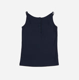 River button-up ribbed sleeveless