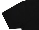 Blue Beanie Dog Embroidered Striper Clip Pique Short Sleeve