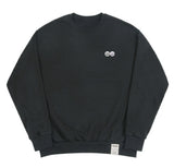 Double Smile Embroidery Logo Sweatshirt