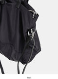 Hand strap big nylon cross bag