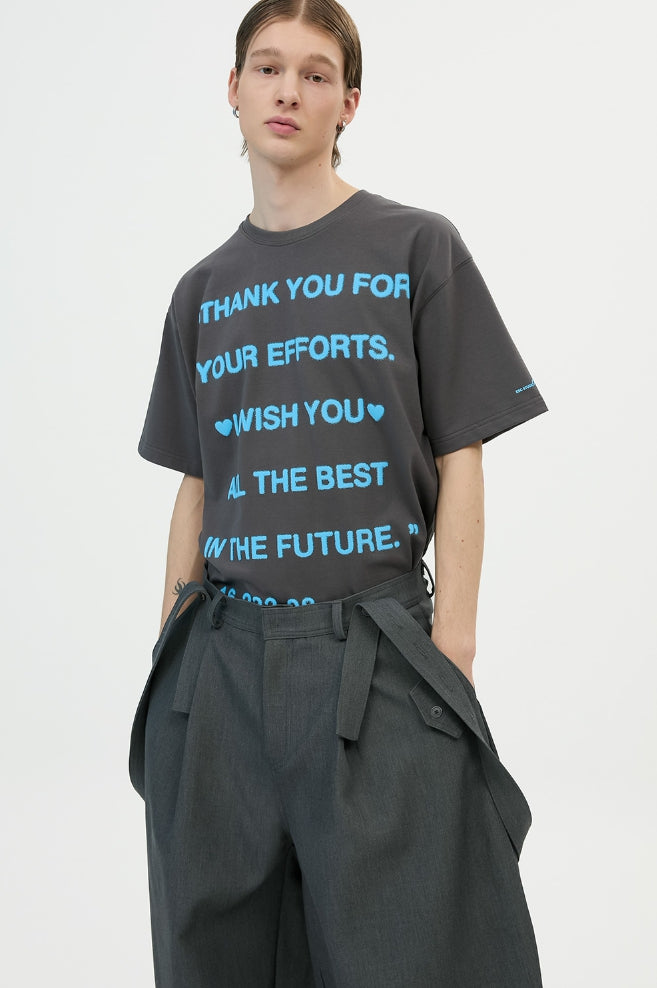 ESC STUDIO（イーエスシーステュディオ） - thank you t-shirt – einz.jp