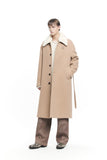 SIRMIONE BELTED BALMACAAN COAT