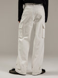 HEM BUTTON UTILITY CARGO PANTS