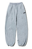 wave logo fleece pants