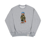 Blue Beanie Dog Perito Sweatshirt