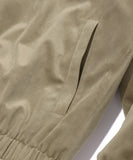 VELOUR TRACK JACKET [BEIGE]