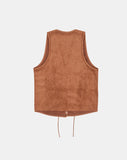 Western eyelet suede vest