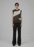 Mars 3 Gauge Mohair Knit Vest