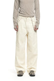 ESSENTIAL COTTON WIDE PANTS