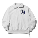 93 logo half zip up