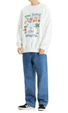 22FW CRAYON DOODLE SWEATSHIRT