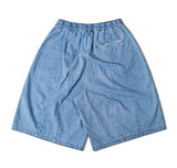 [AG] Stone Fatigue Denim Balloon Shorts