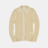 Scocy button-up collar knit cardigan