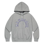 ROUND LOGO APPLIQUE HOODIE