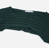 Multi knit pull over bolero top