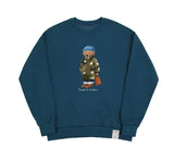 Blue Beanie Dog Perito Sweatshirt