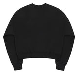 [WOMAN] Elbow Heart Smile Crop Sweatshirt