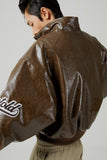 Notold leather blouson