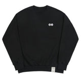 Double Smile Embroidery Logo Sweatshirt