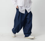 Shin Dart Denim Balloon Pants