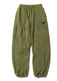 wave logo fleece pants