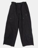 Over size stopper snap cargo pants