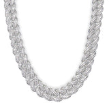 [BLACKLABEL]Glamourous Voldi Full Cubic Chain Necklace