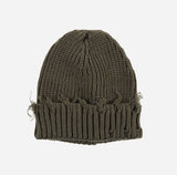 Vintage bold knit beanie