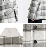 HEAVY BLAZER WOOL CHECK