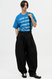 suspender balloon pants