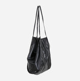 Basket line big shoulder bag