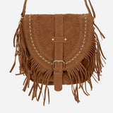 Tassel fringe strap cross bag