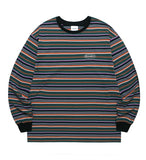 GOTHIC OVAL STRIPED LS TEE