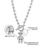 happy bear necklace