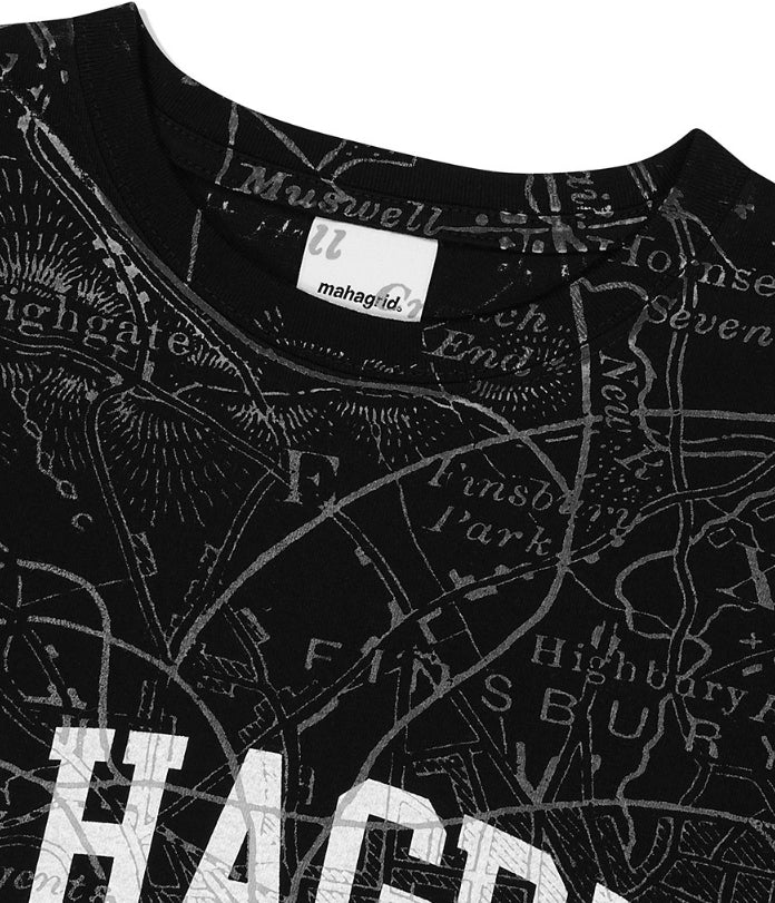 mahagrid(マハグリッド) - MAP ALL OVER PRINT TEE – einz.jp