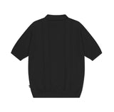 DIAMOND HALF KNIT POLO