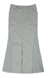 Thigh Slit Long Skirt / Grey
