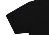 Duck Face Embroidery White Clip Pique Short Sleeve T-shirt