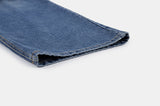 Dirty oil washed denim pants