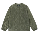 BASIC LOGO QUILTED JACKET [KHAKI]